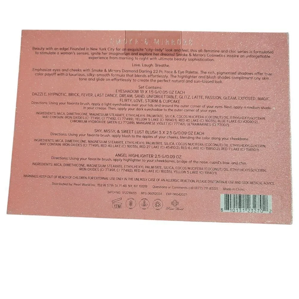 Smoke & Mirrors Diamond Darling 22pc Make up Palette